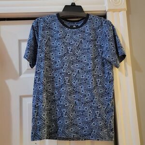 Converse Youth All Star License Plate AOP T-Shirt Size 13-15 Yrs XL